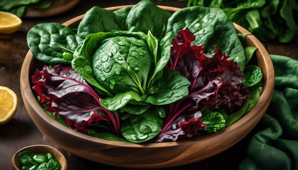 boost immune system with chard and spinach