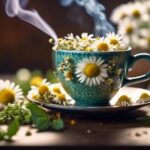 7 asombrosos beneficios del té de manzanilla y menta que te dejarán atónito