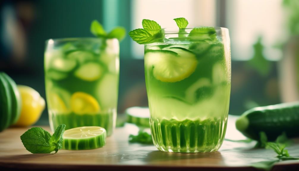 cucumber and lemon juice benefits