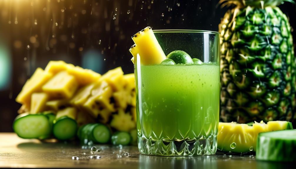 cucumber and pineapple juice health benefits