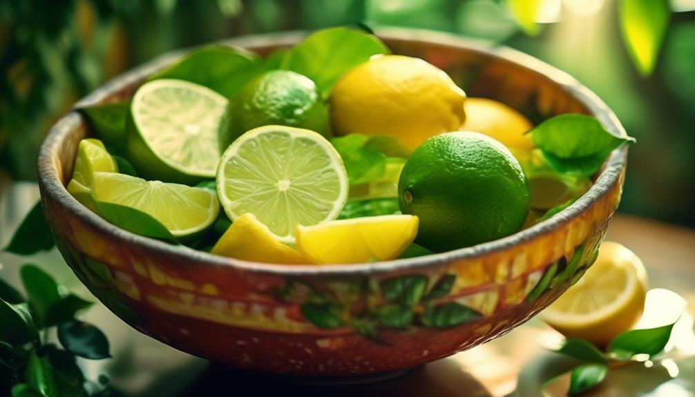 lime and lemon health benefits