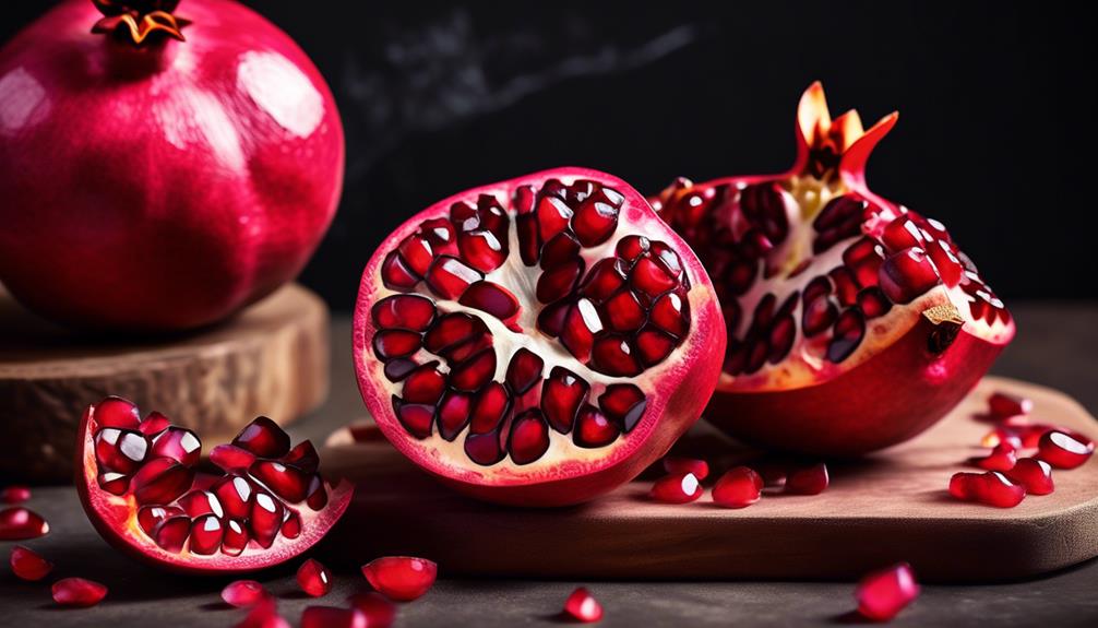 pomegranate s health benefits and low calorie content
