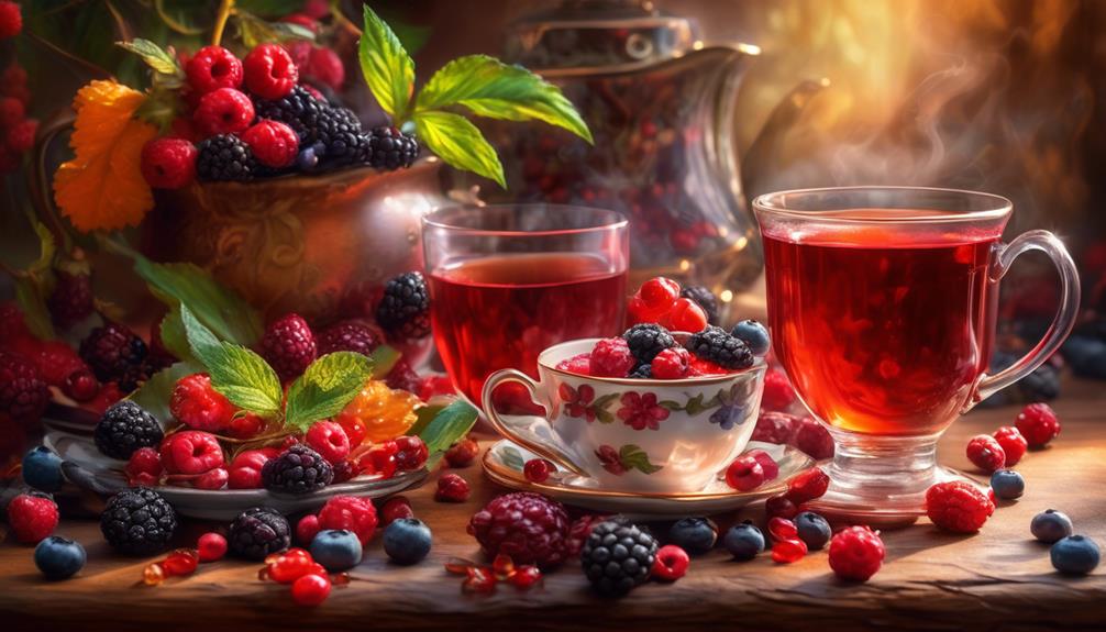 red berry tea s health benefits