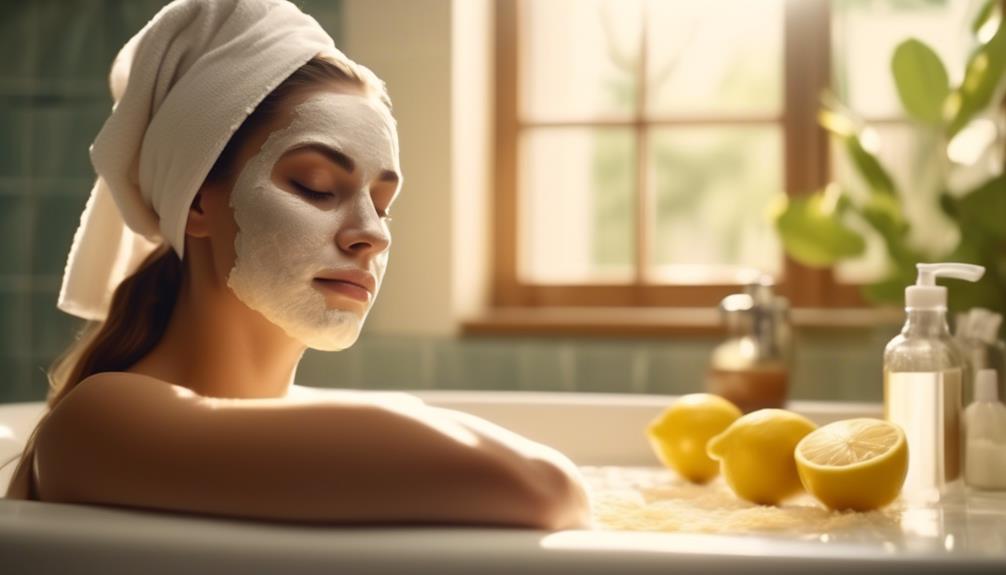 skin benefits of baking soda and lemon mask