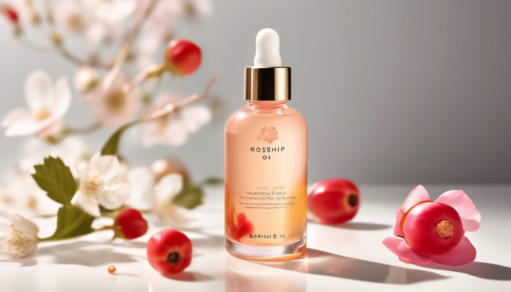 skin rejuvenation with rosehip oil